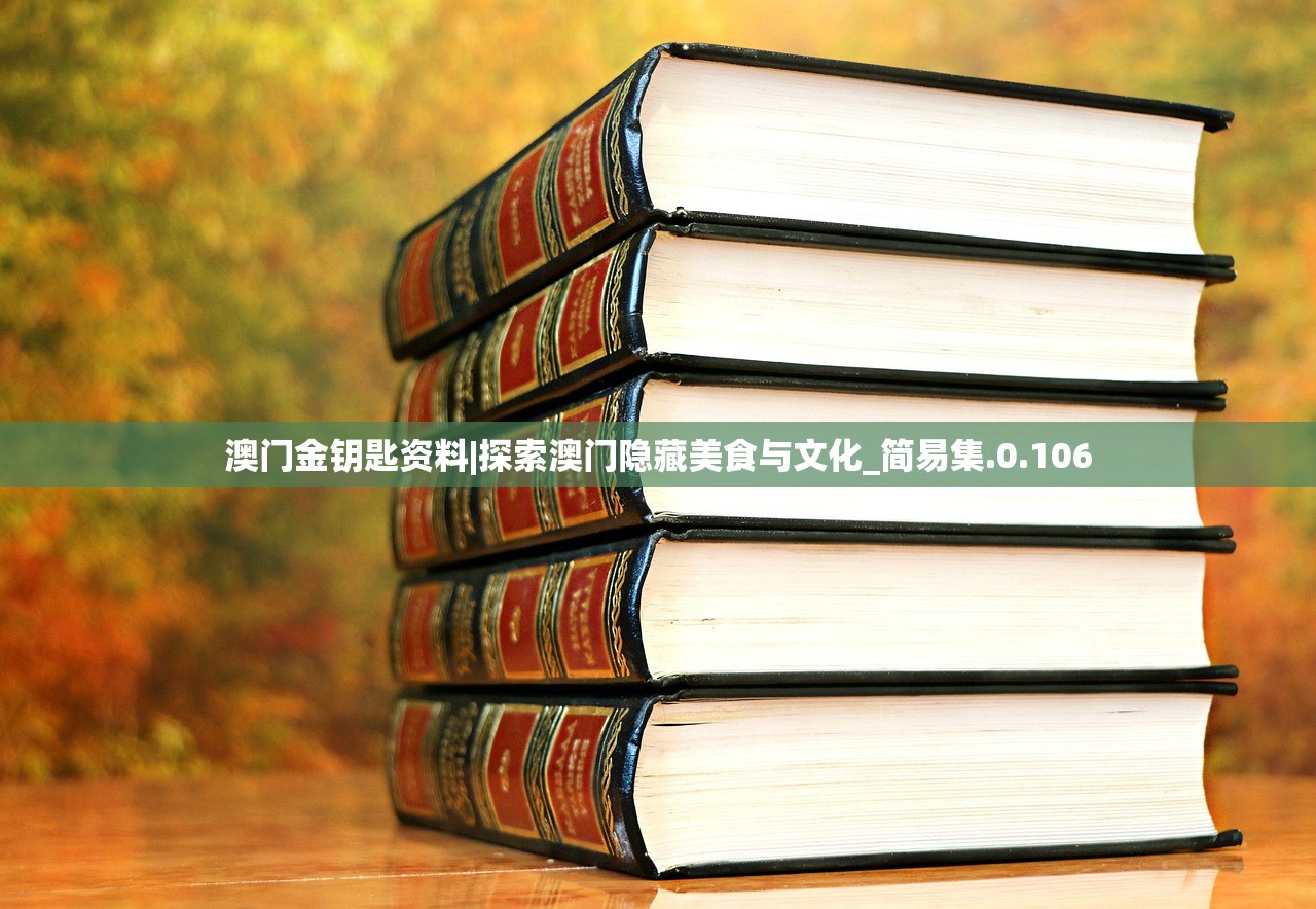 澳门金钥匙资料|探索澳门隐藏美食与文化_简易集.0.106